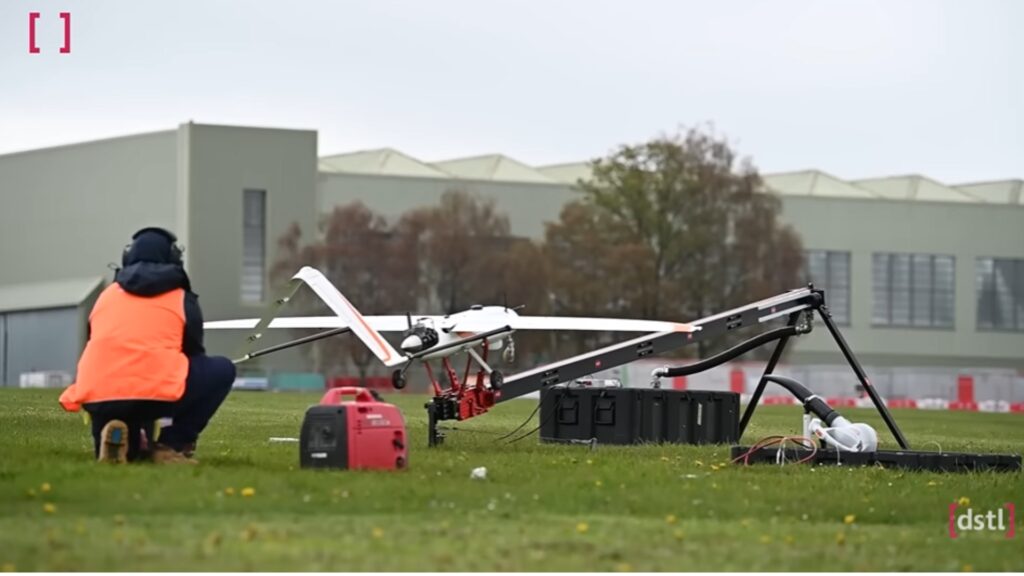 L'un des drones testés // Source : Dstl