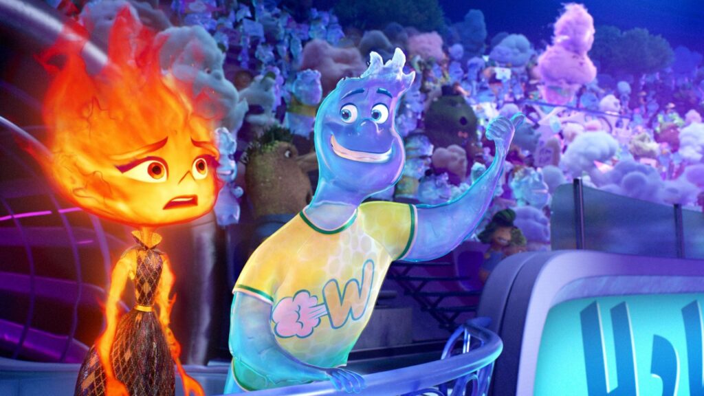 Flam (Amber) et Flack (Wave) // Source : Pixar