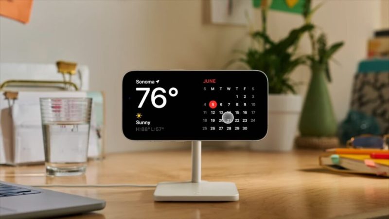 Apple ne vendra pas le joli socle pour le mode réveil de l’iPhone