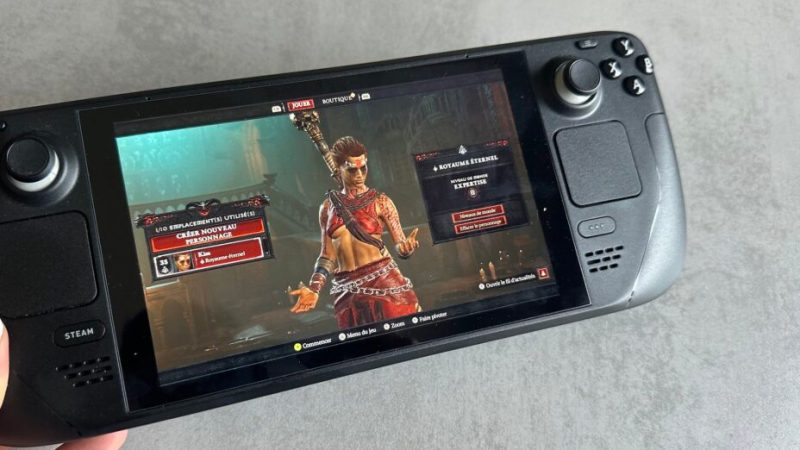 Comment jouer à Diablo IV sur le Steam Deck ?