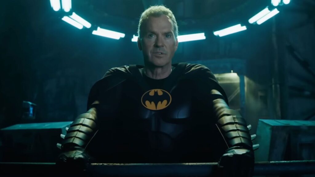 Michael Keaton en Batman dans The Flash. // Source : DC/Warner