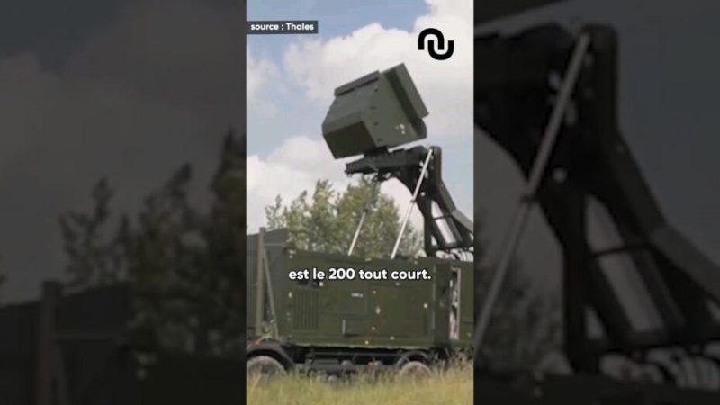 Ce camion radar français protège l’Ukraine des missiles russes.
