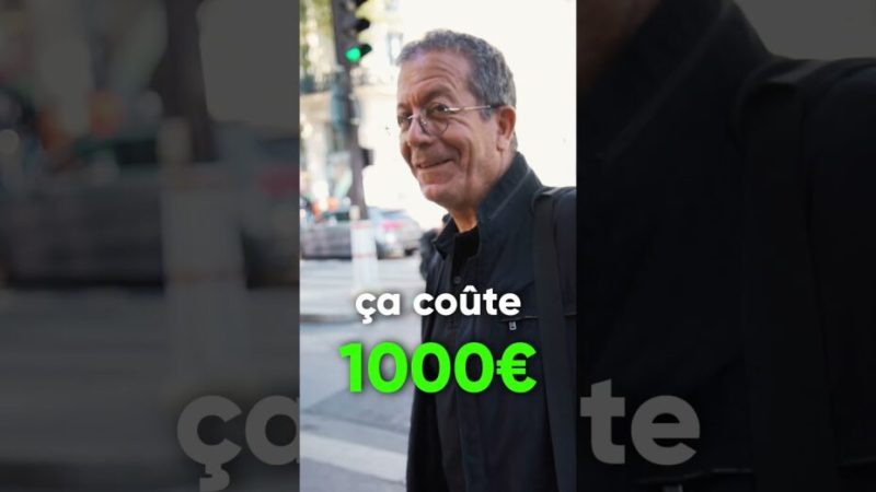Un casque aspirateur à 1000€ ? (micro-trottoir Dyson Zone Absolute)