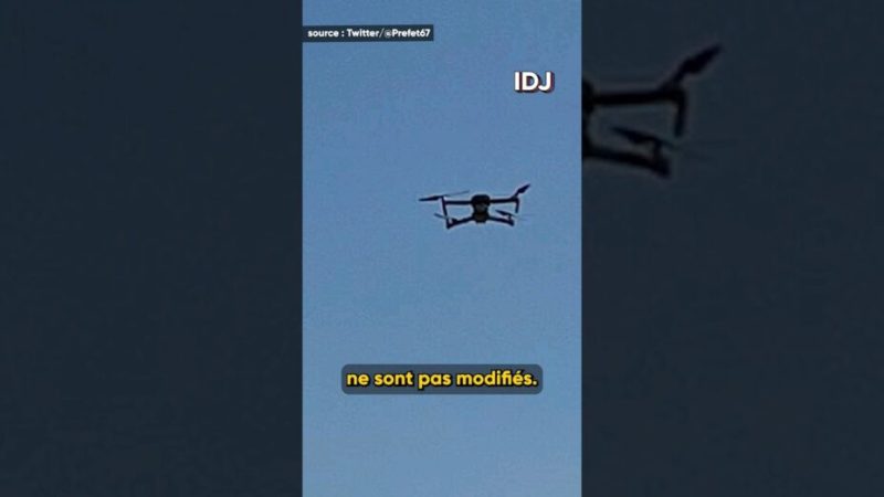 La police peut vous surveiller avec des drones
