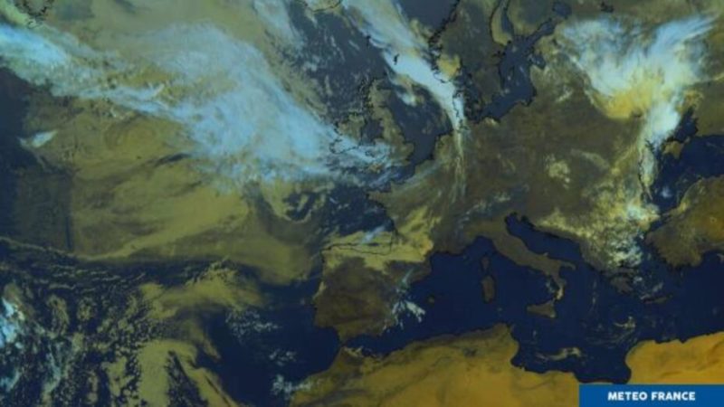 Les nuages des incendies canadiens arrivent en France