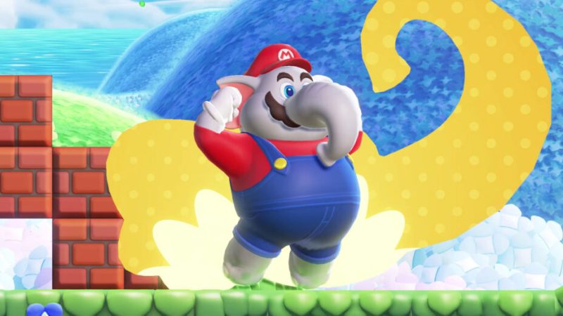 Transformer Mario en éléphant est du génie