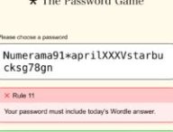 The Password Game // Source : Numerama