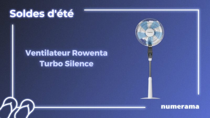 Le ventilateur ultra-silencieux de Rowenta baisse de prix : parfait pour cet été