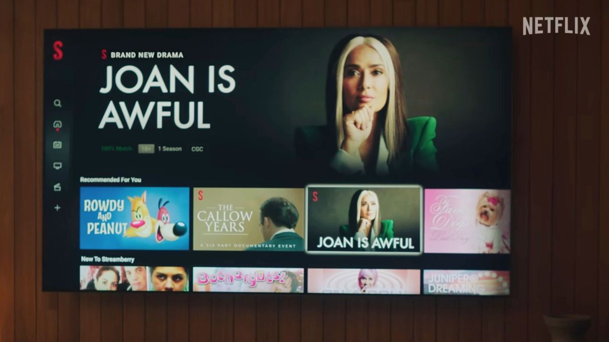 Streamberry dans Black Mirror. // Source : Netflix