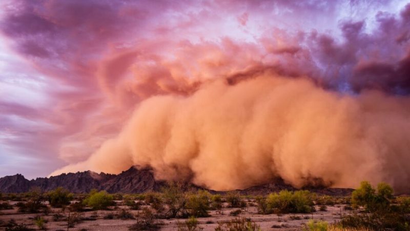 Comment se forment les tempêtes de sable ?
