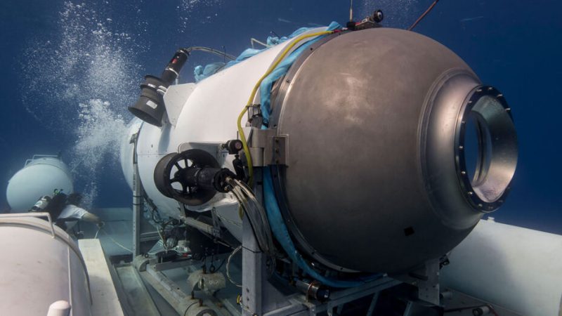 Des « restes humains présumés » ont été trouvés dans l’épave du sous-marin Titan