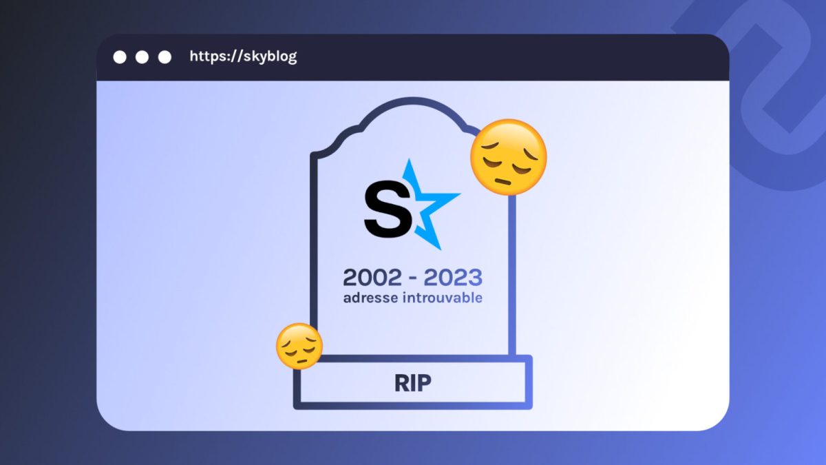 Skyblog va fermer ses portes // Source : Adèle Foehrenbacher pour Numerama
