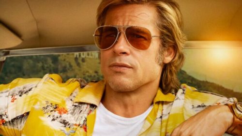 Brad Pitt dans Once Upon a Time in Hollywood. // Source : Columbia Pictures