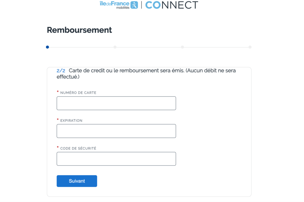 La fameuse dernière page demandant les infos bancaires, un classique du phishing. // Source : Numerama