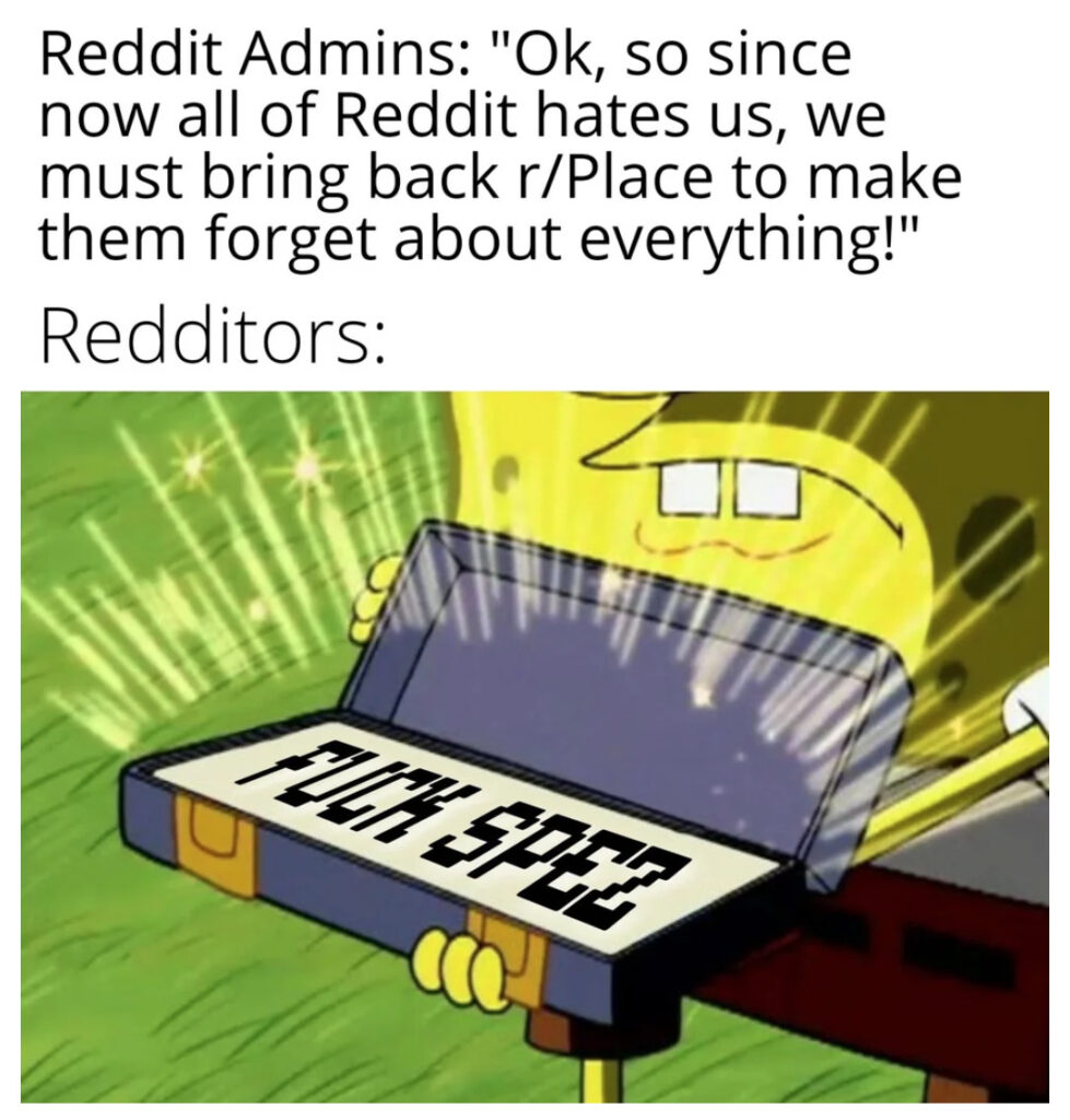 Reddit admins: 