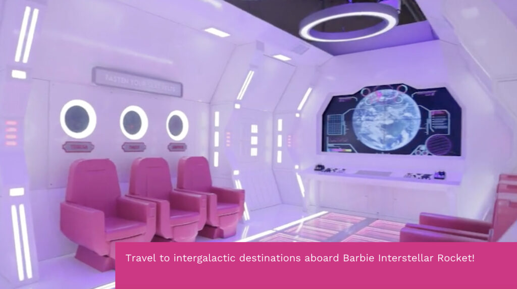 Une immersion dans le monde de Barbie.  // Source : World of Barbie by Mattel.