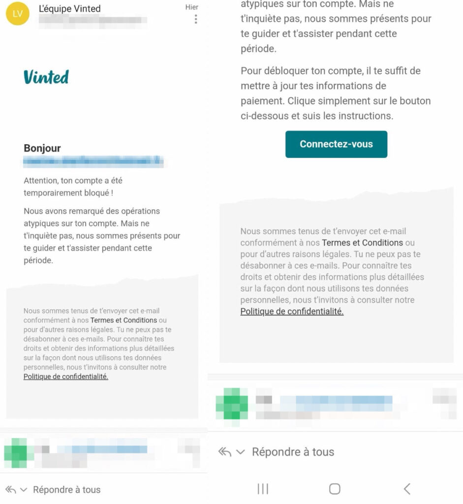 « Ton Compte A été Temporairement Bloqué » : Ne Cliquez Pas Sur Ce ...