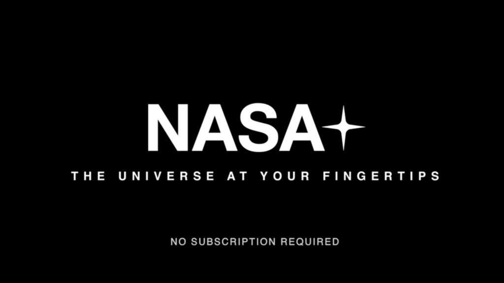 L'application Nasa+ // Source : Nasa