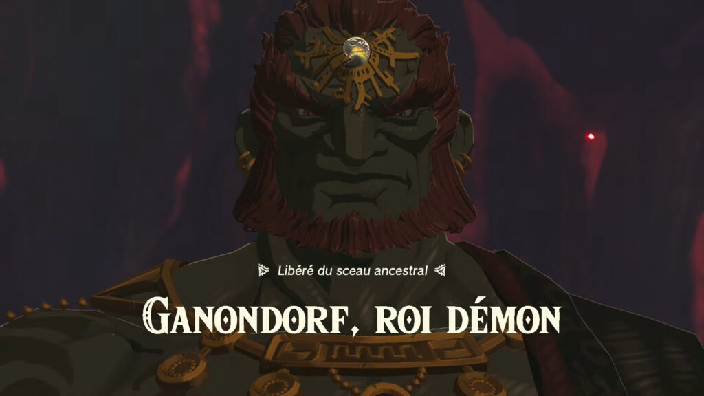 Ganonforf, au début du combat.