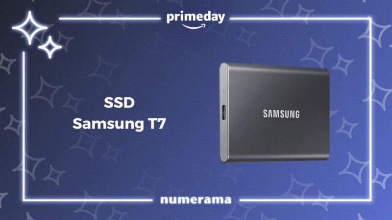 T7 : l’indispensable SSD externe de Samsung baisse de prix pour les Prime Day