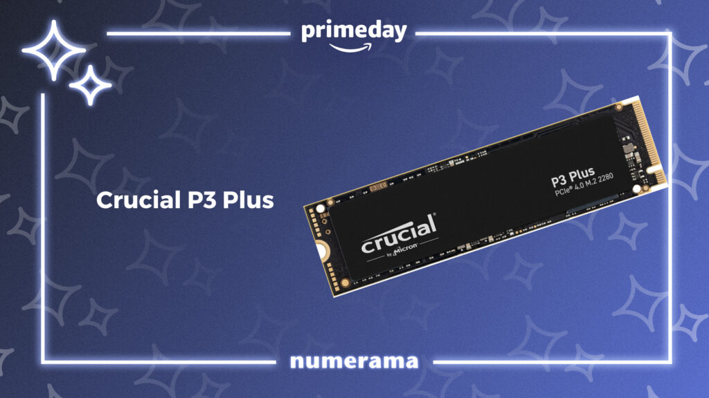 LE Crucial P3 Plus est un SSD interne // Source : Numerama