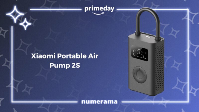 Un coup de mou ? La nouvelle pompe à air de Xiaomi est en promo pour les Prime Day