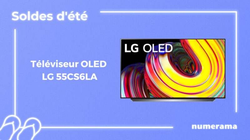 L’excellent téléviseur OLED CS de LG passe sous les 1 000 € pour les soldes