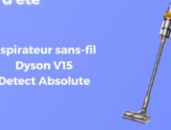 Aspirateur sans-fil Dyson V15 Detect™ Absolute // Source : Numerama