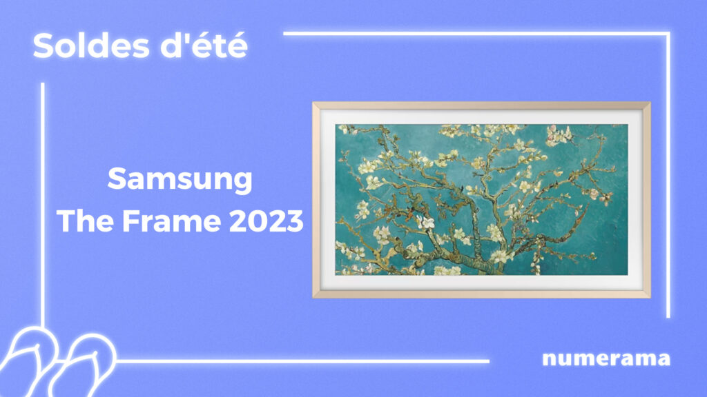 The Frame tient autant d'un tableu que d'un téléviseur // Source : Numerama The Frame tient autant d'un tableu que d'un téléviseur // Source : Numerama