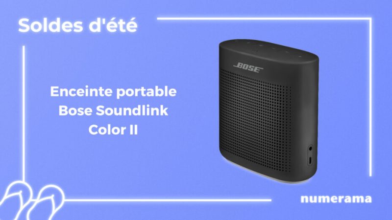 L’enceinte portable de Bose tombe sous les 100 € pendant les soldes