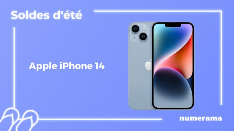 iPhone 14 : le dernier smartphone d’Apple baisse de prix pour les soldes