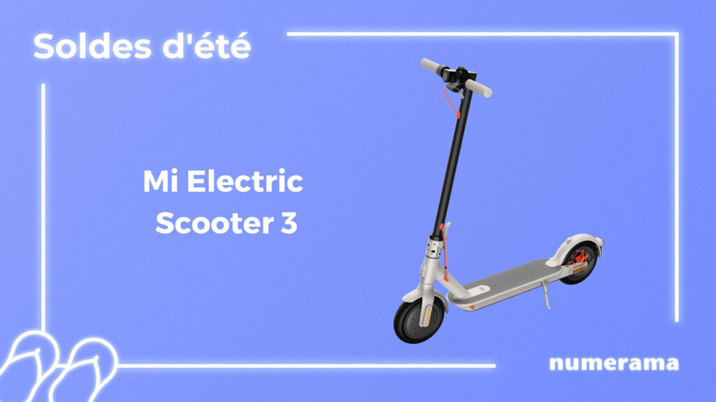 Mi scooter scooter 3 scooter de ventas // Fuente: Numerama