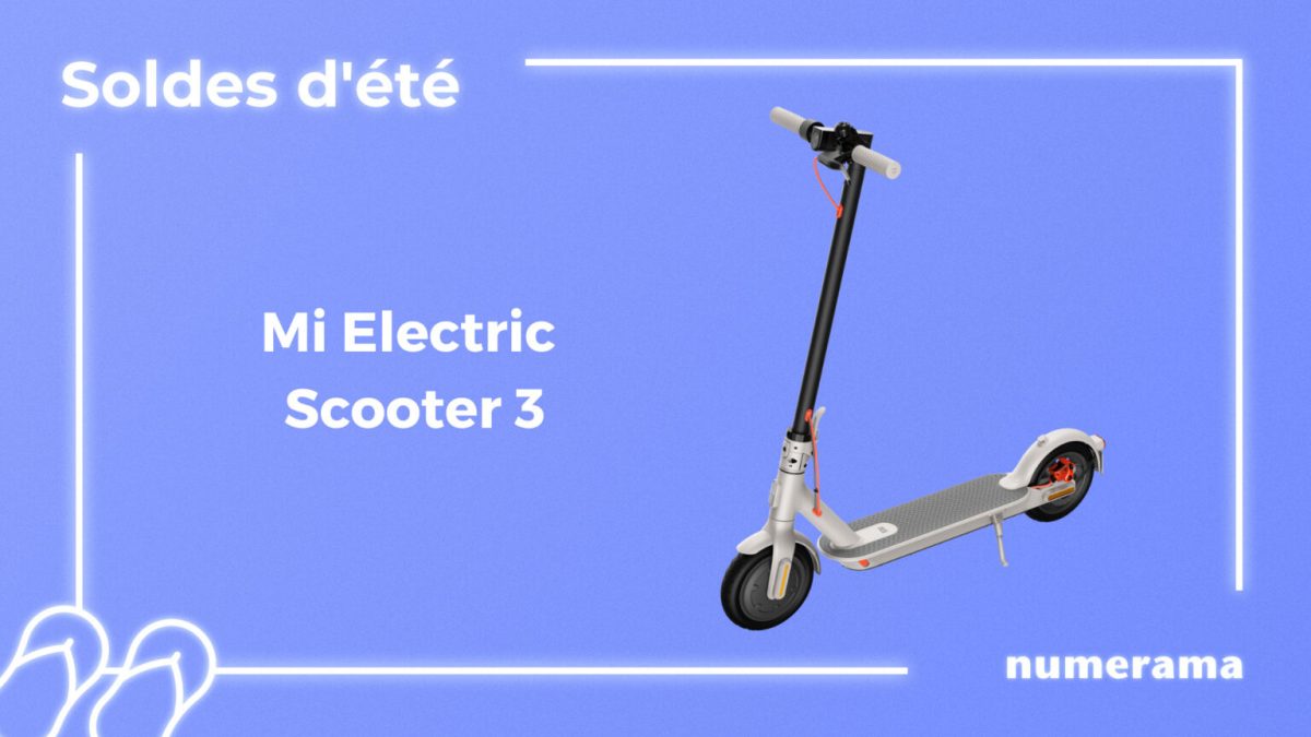 Trottinette mi scooter 3 soldes // Source : Numerama