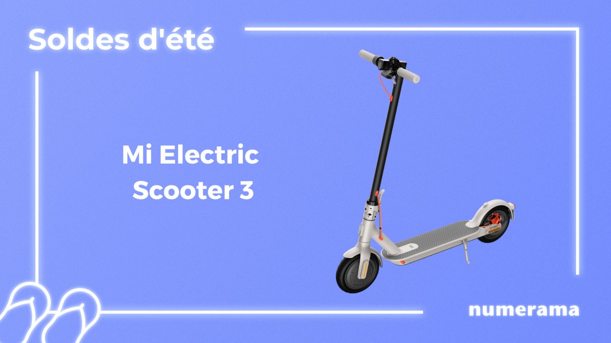 Trottinette mi scooter 3 soldes // Source : Numerama