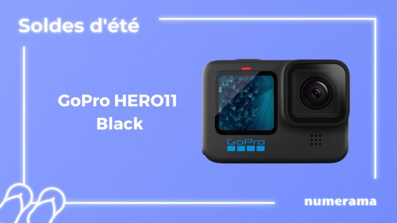 La GoPro Hero11 Black est à un très bon prix pour les soldes