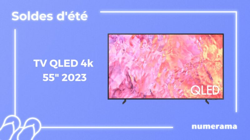 Ce téléviseur QLED de Samsung est moins cher pendant les soldes