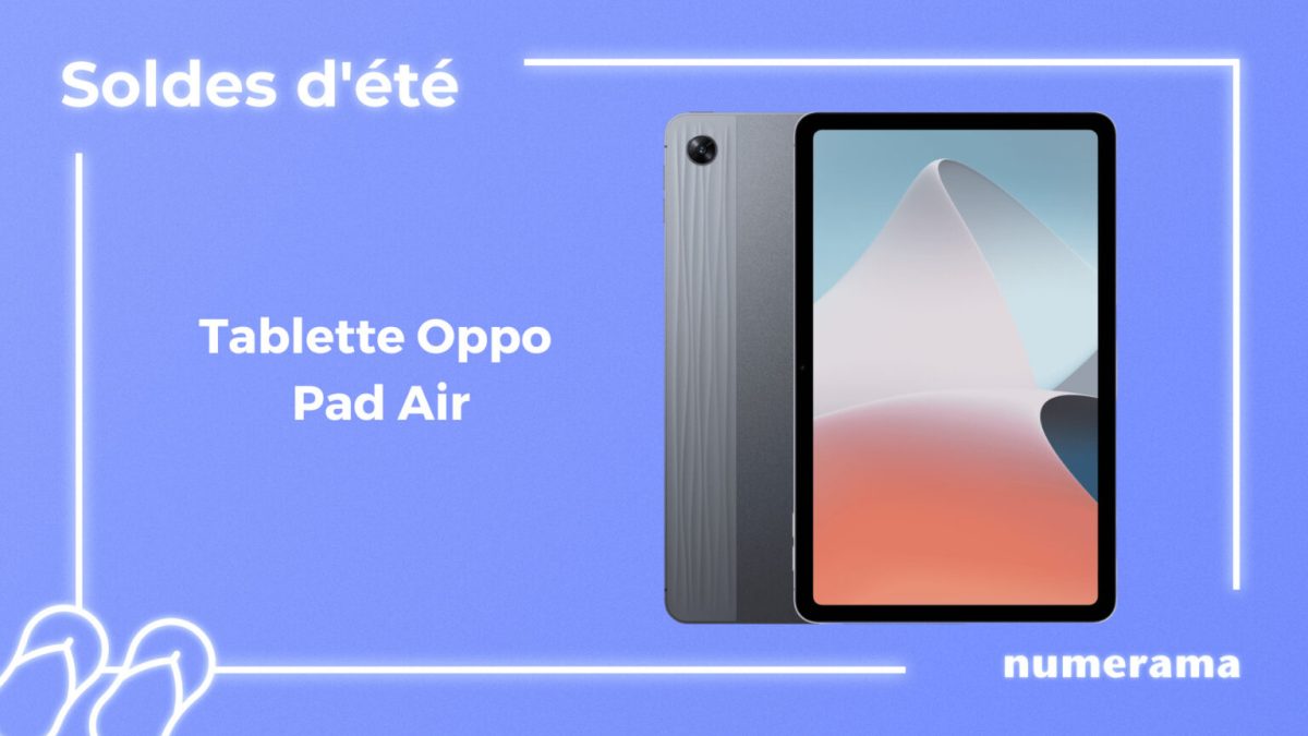 Oppo Pad Air // Source : Numerama