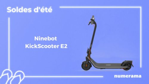 Ninebot KickScooter E2 // Source : Numerama