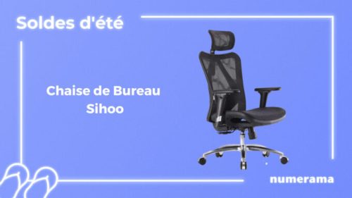 SIHOO Chaise de Bureau // Source : Numerama