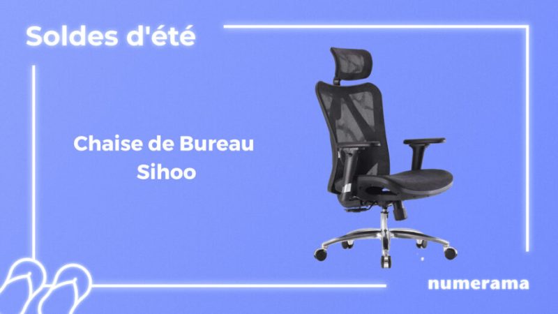 Ce siège de bureau ergonomique devient bien plus abordable pendant les soldes