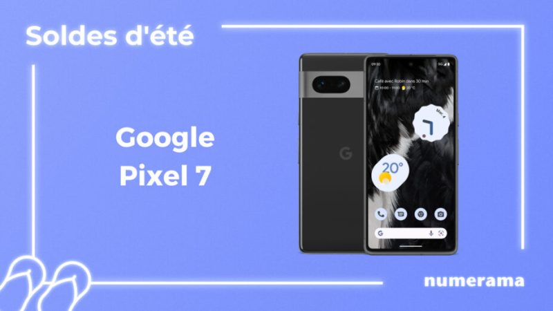 Pixel 7 : Le dernier smartphone de Google est à un prix attractif pour les soldes