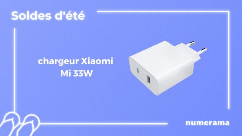 Ce chargeur 33W doté de la charge rapide est à moins de 15 €