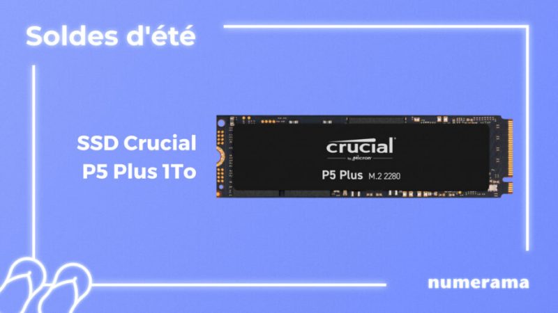 P5 Plus : le SSD de Crucial compatible PS5 est à moins de 75 €