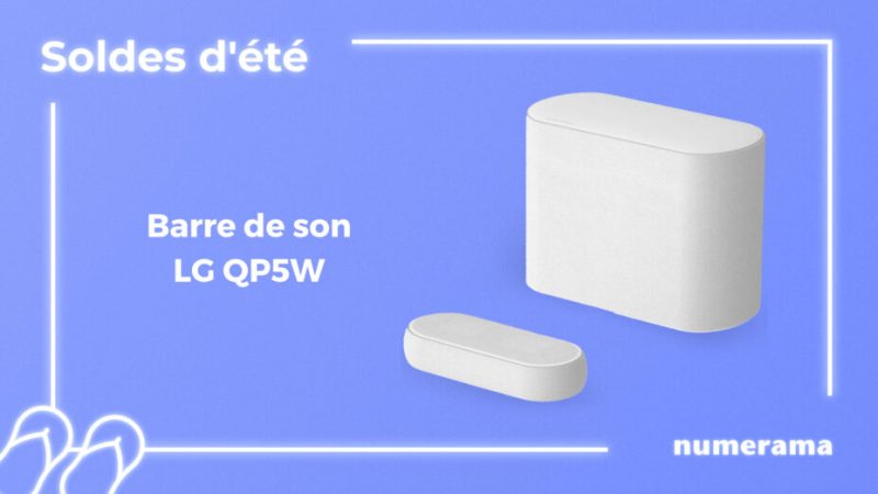 Pour accompagner votre TV, cette barre de son LG baisse de prix pour les soldes