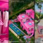 Impossible to miss the Barbie phenomenon // Source: juliezwingelstein, Airbnb, sabah.sdl on TikTok.  Numerama editing with Canva.