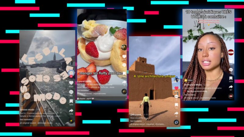 Droit, gastronomie et voyage solo : 4 comptes TikTok à suivre en août 2023