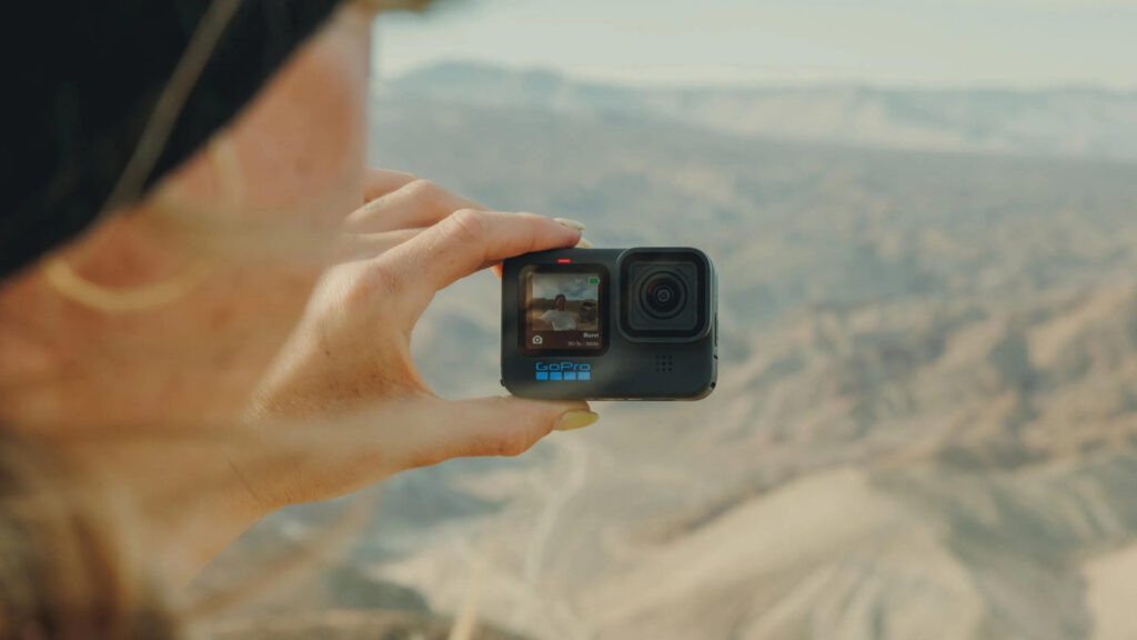 The Hero11 has a selfie screen // Source: GoPro