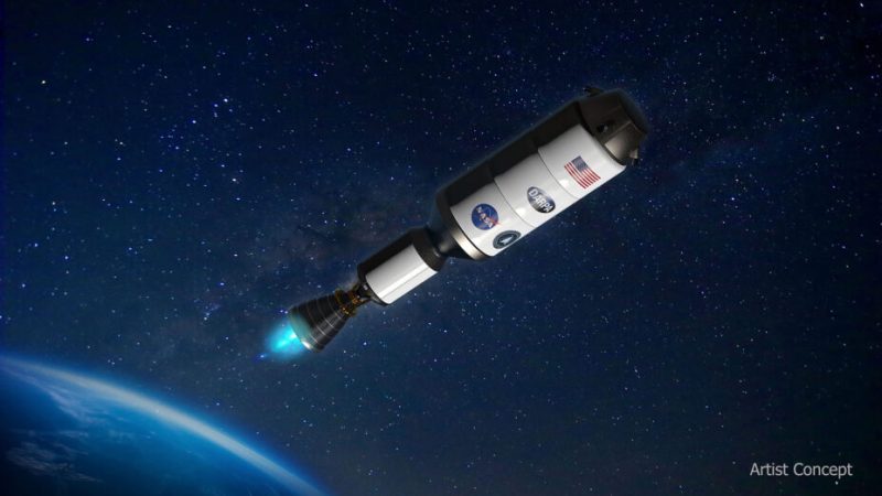 Une fusée à propulsion nucléaire expérimentale arrivera en 2027