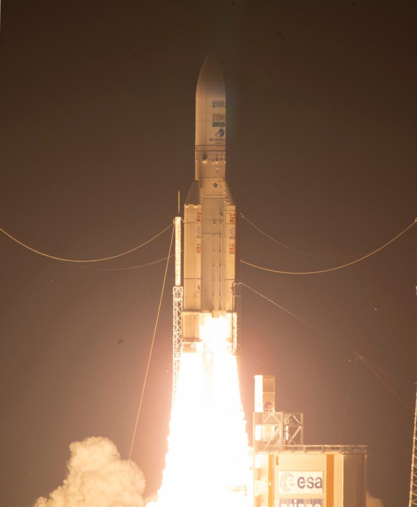 ESA Ariane 5 départ ESA Ariane 5 départ