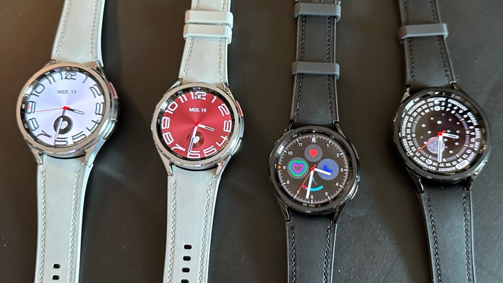 La Galaxy Watch 6 Classic, avec son design moins universel. // Source : Numerama